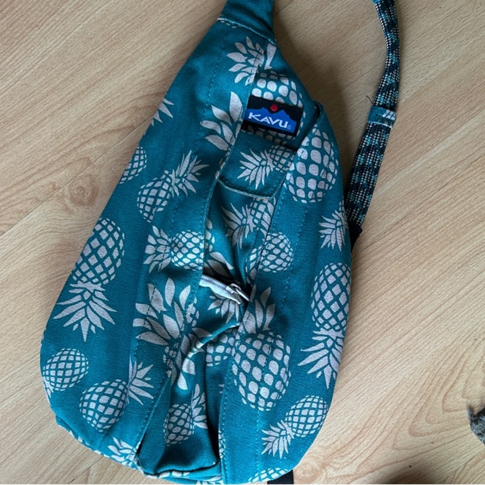 Kavu Sling Bag with Pineapple Print